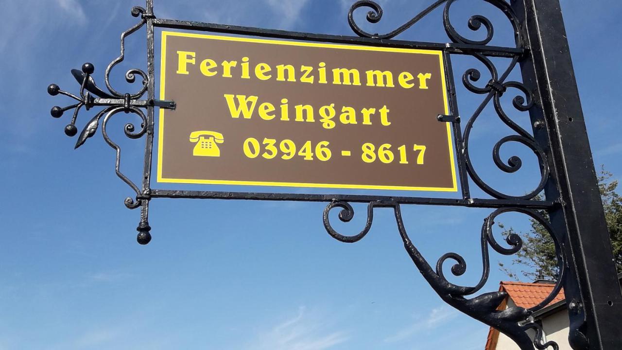 Ferienwohnung Weingart Quedlinburg Exterior foto